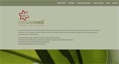 Desktop Screenshot of institutoroma.com.br